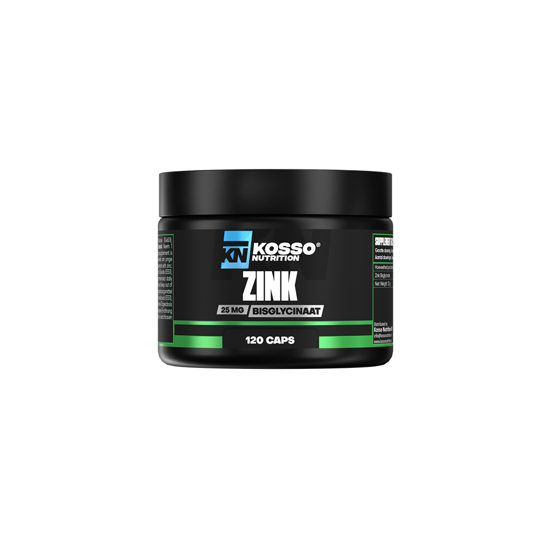 Zink - Kosso Nutrition | Kwaliteit = prioriteit