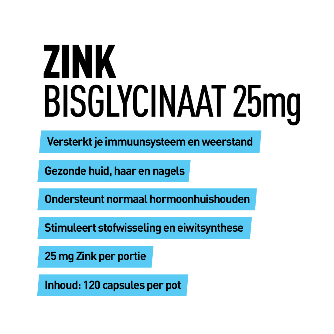Zink - Kosso Nutrition | Kwaliteit = prioriteit