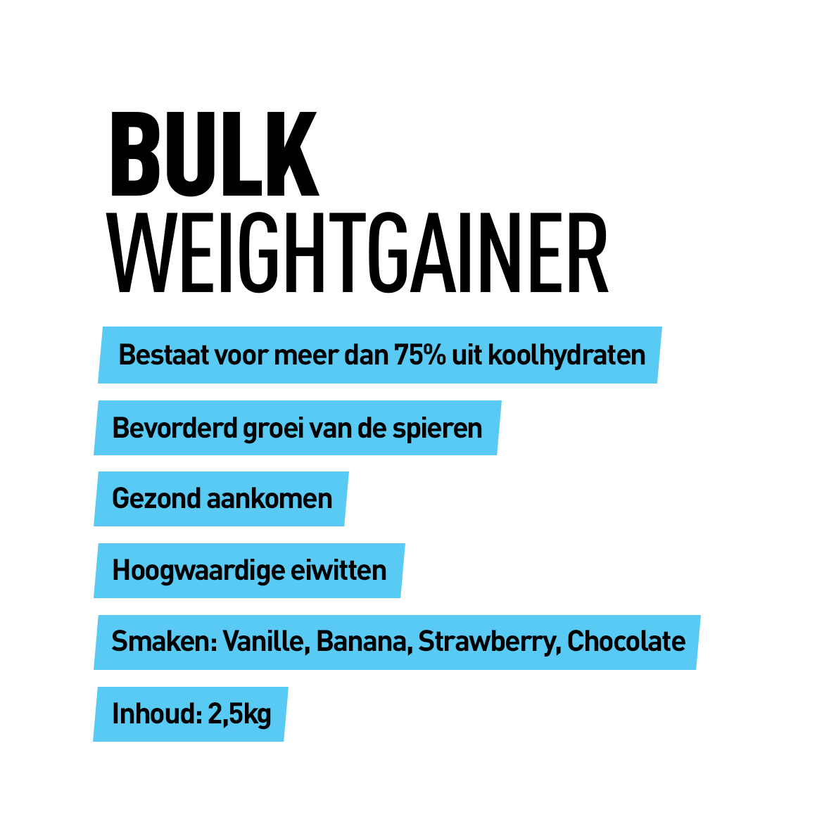 BULK (Weight gainer) - Kosso Nutrition