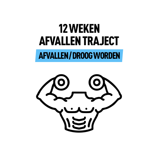 12 weken afvallen/droog worden traject - Kosso Nutrition
