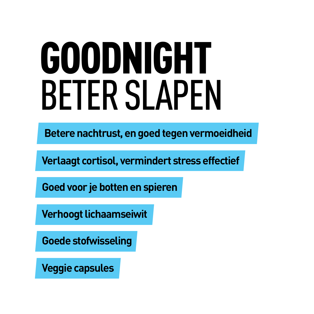 Goodnight (Mag - Zink - Vit B6) - Kosso Nutrition