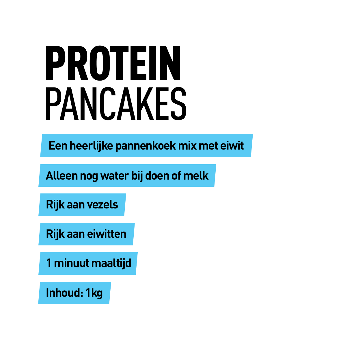 Protein Pancakes - Kosso Nutrition | Kwaliteit = prioriteit