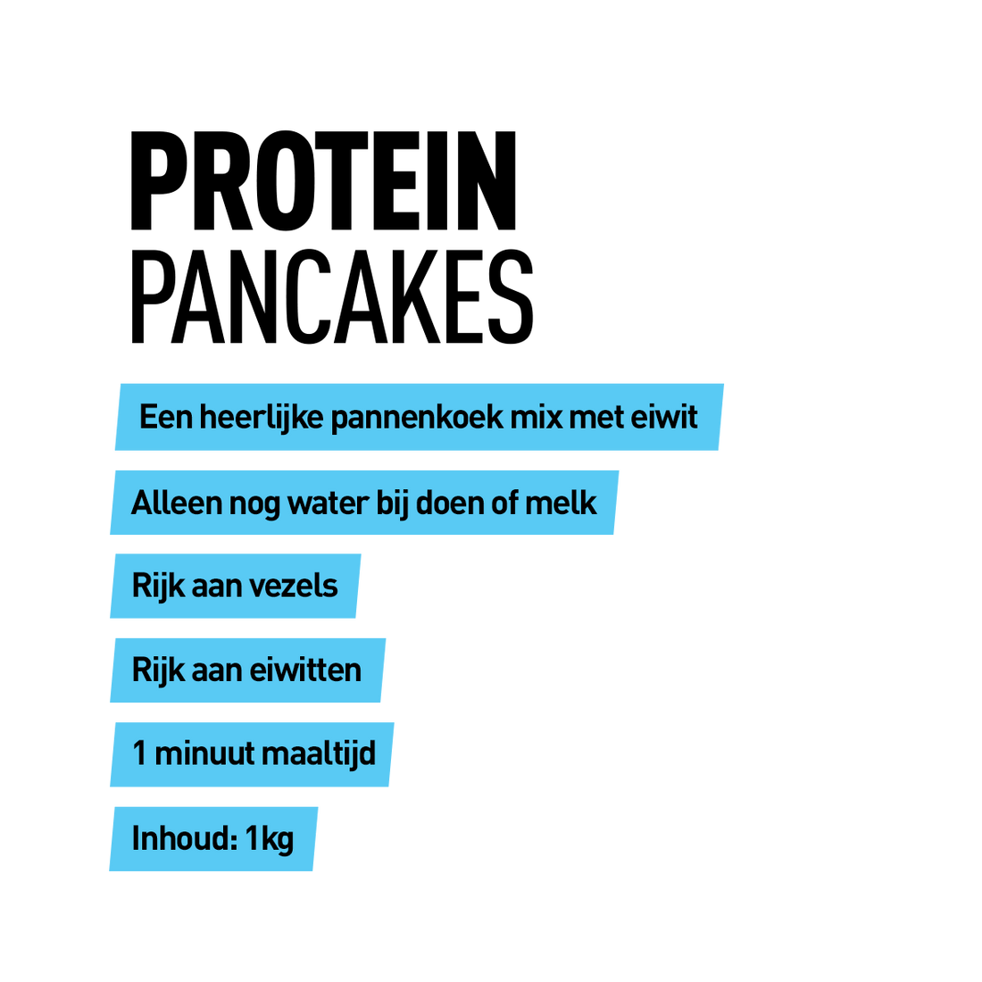 Protein Pancakes - Kosso Nutrition | Kwaliteit = prioriteit
