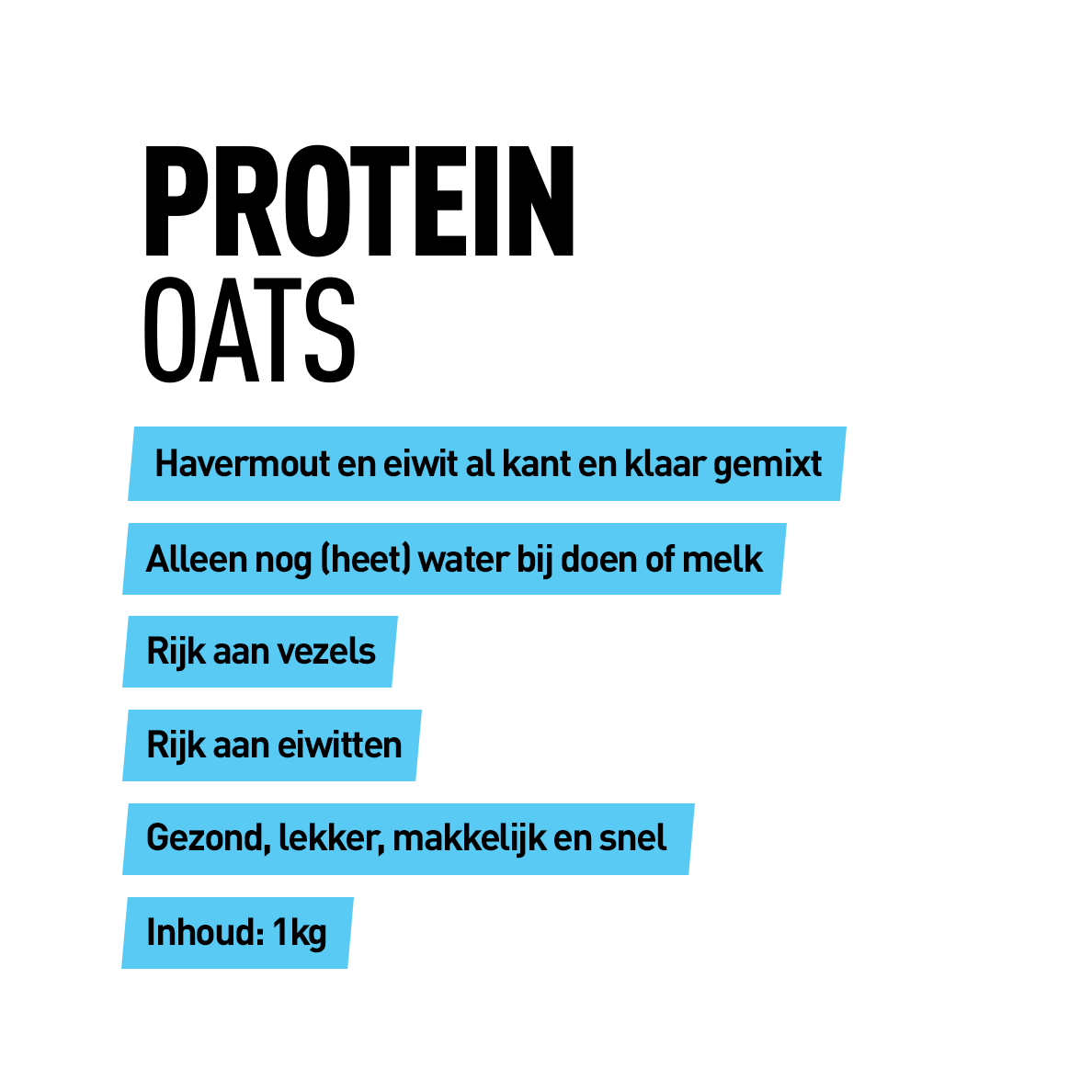 Protein Oats - Kosso Nutrition | Kwaliteit = prioriteit