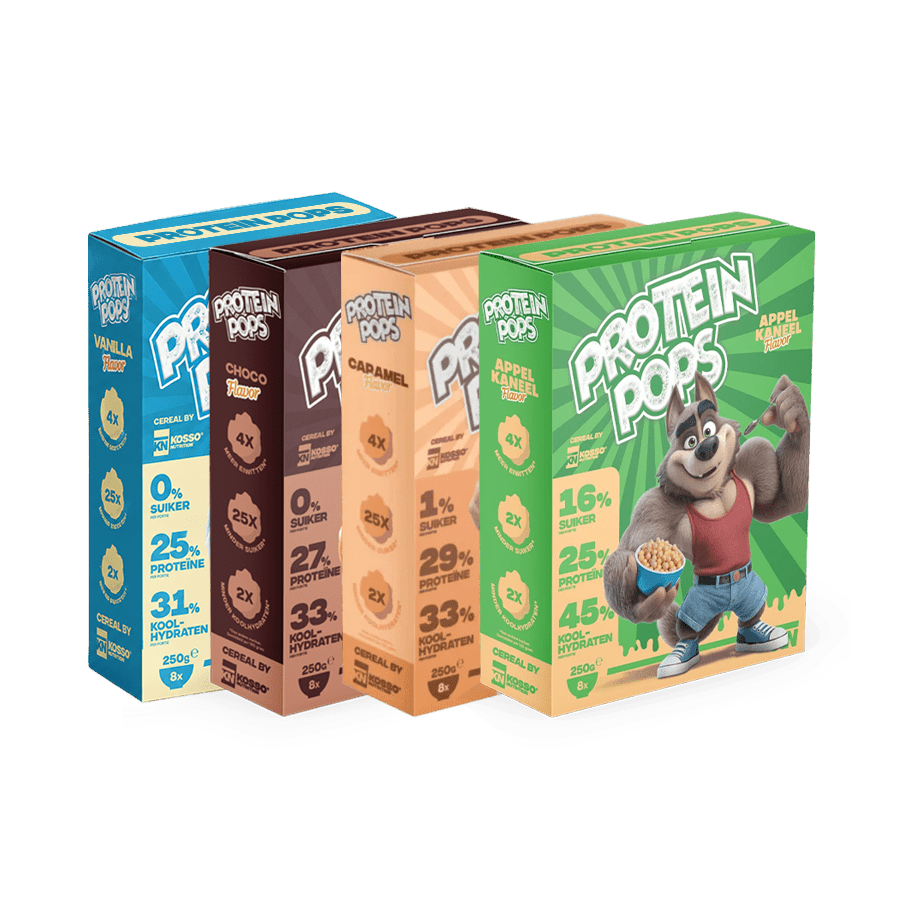 Protein Pops (protein cereal) - Kosso Nutrition | Kwaliteit = prioriteit