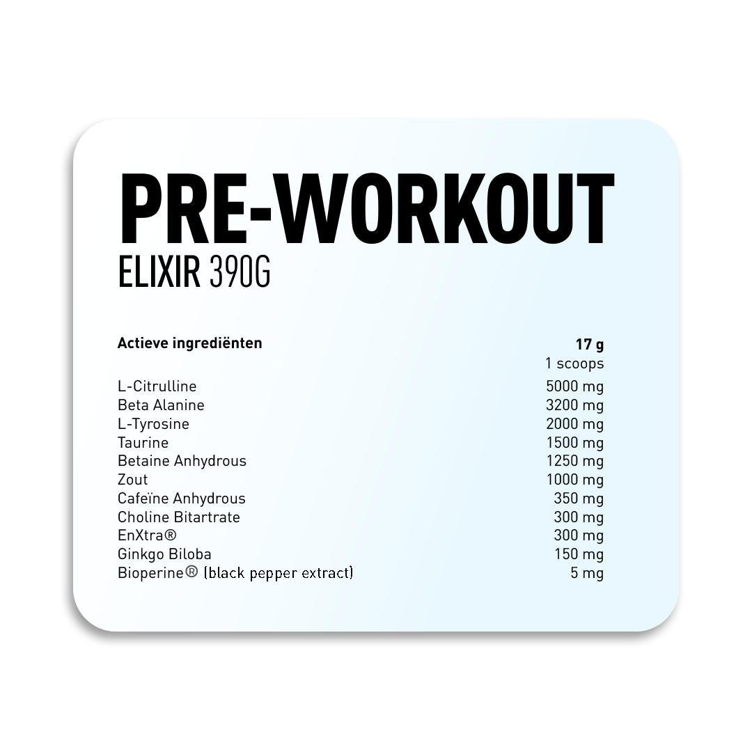 ELIXIR EXTREME PRE - WORKOUT - Kosso Nutrition