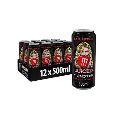 Monster Energy Juice Bad Apple 500ml - Kosso Nutrition