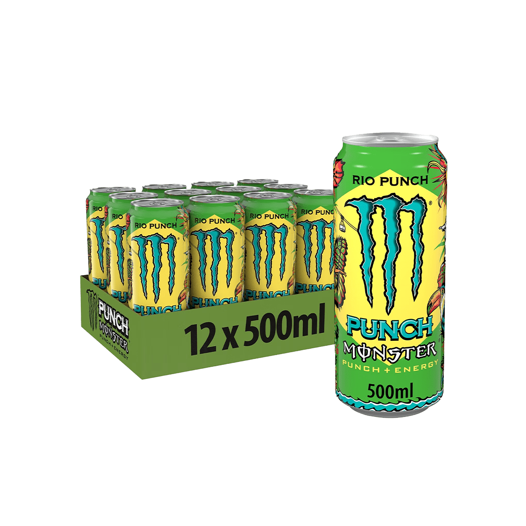 Monster Energy Rio Punch 500ml - Kosso Nutrition