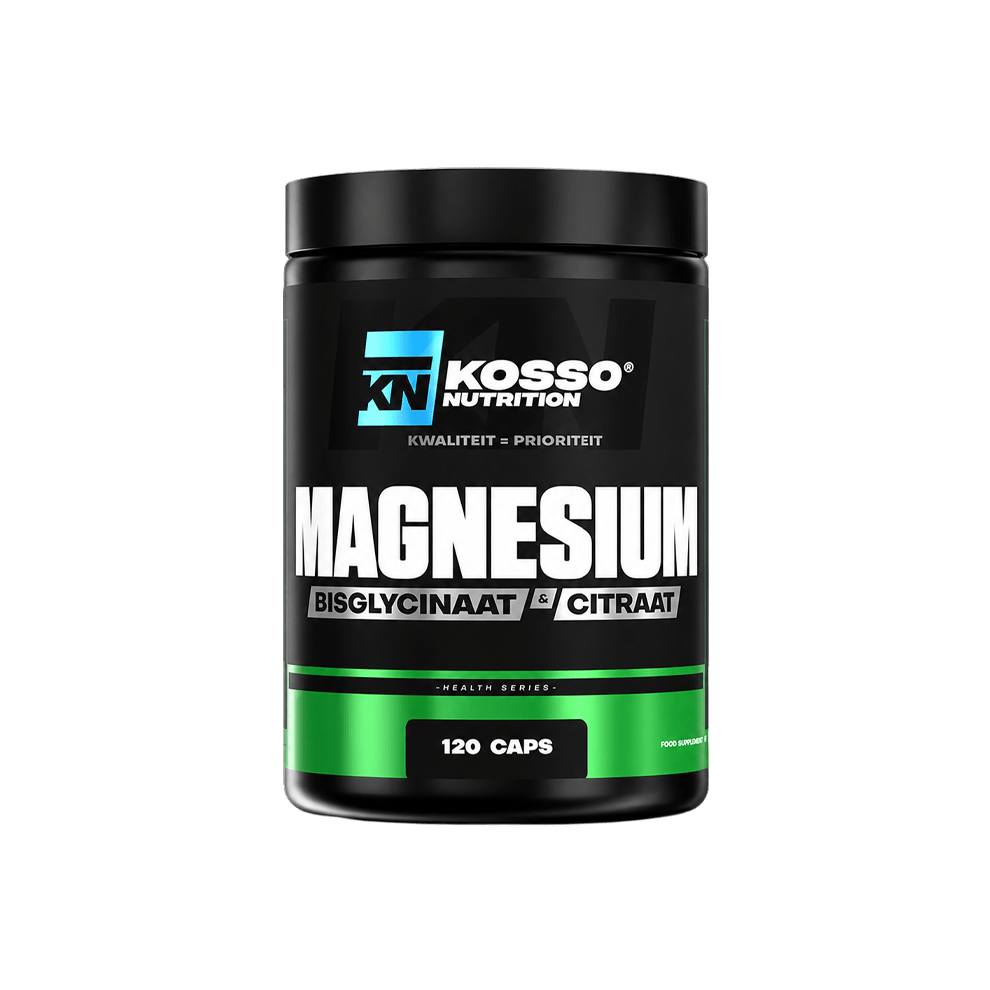 Magnesium Pro (Bisglycinaat & Citraat) - Kosso Nutrition | Kwaliteit = prioriteit