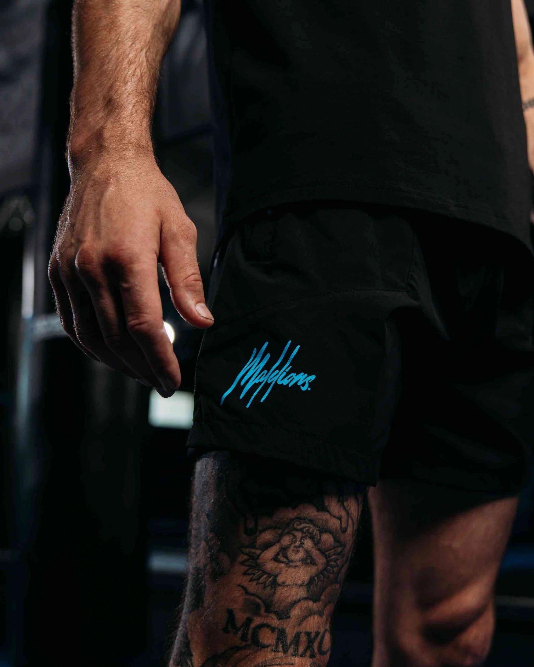 Malelions x KN Active Shorts | Black - Kosso Nutrition | Kwaliteit = prioriteit