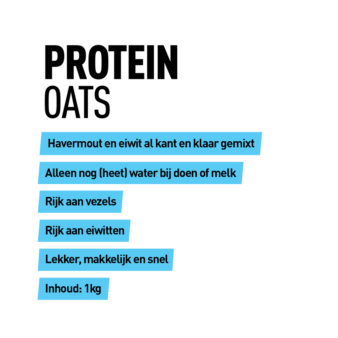 Protein Oats - Kosso Nutrition | Kwaliteit = prioriteit