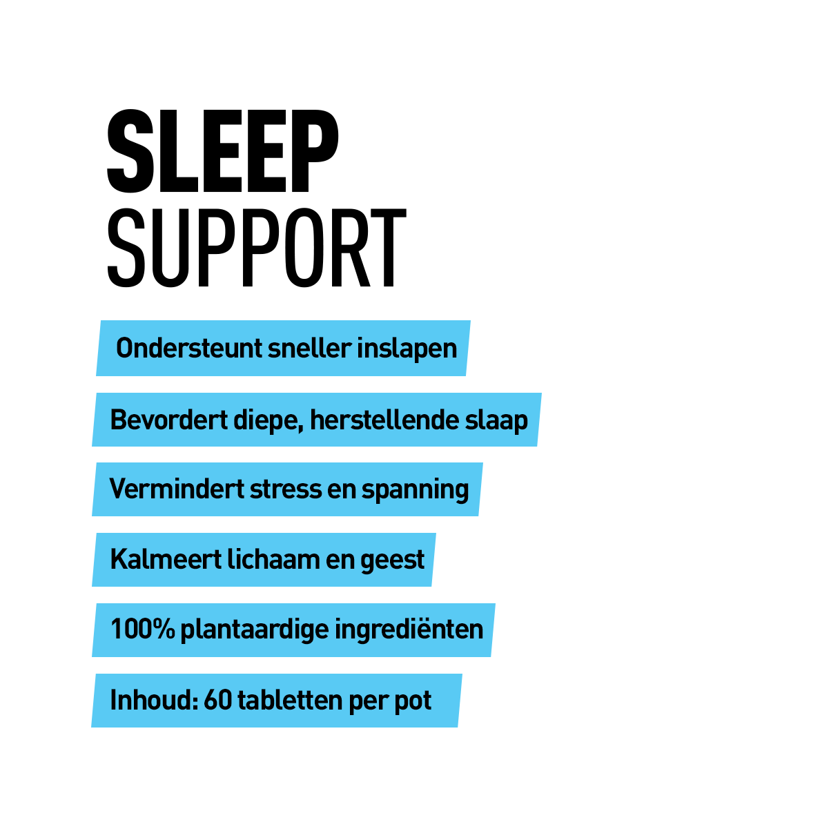 Sleep Support - Kosso Nutrition | Kwaliteit = prioriteit