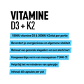 Vitamine D3 + K2 - Kosso Nutrition