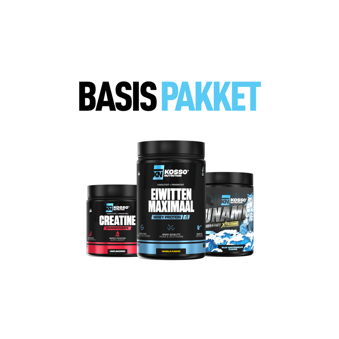 Basis Pakket - Kosso Nutrition | Kwaliteit = prioriteit