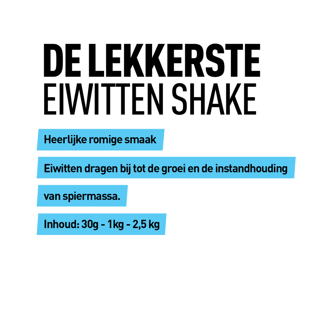 Eiwitten Max Sample Box - Kosso Nutrition | Kwaliteit = prioriteit