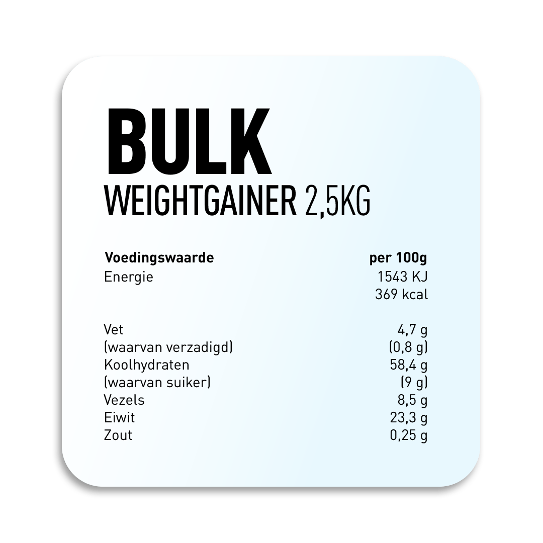 BULK (Weight gainer) - Kosso Nutrition