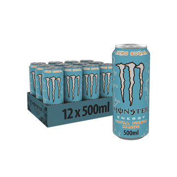 Monster Energy Ultra Fiesta Mango 500ml - Kosso Nutrition