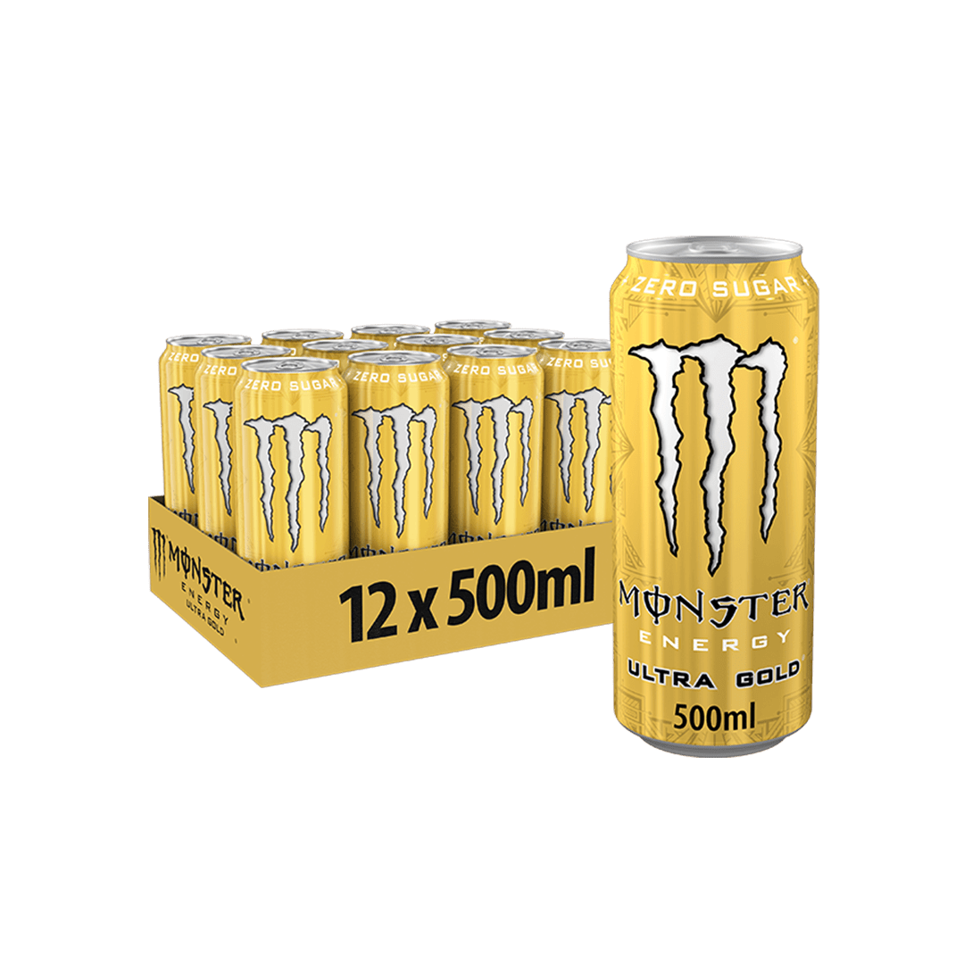 Monster Energy Ultra Gold 500ml - Kosso Nutrition