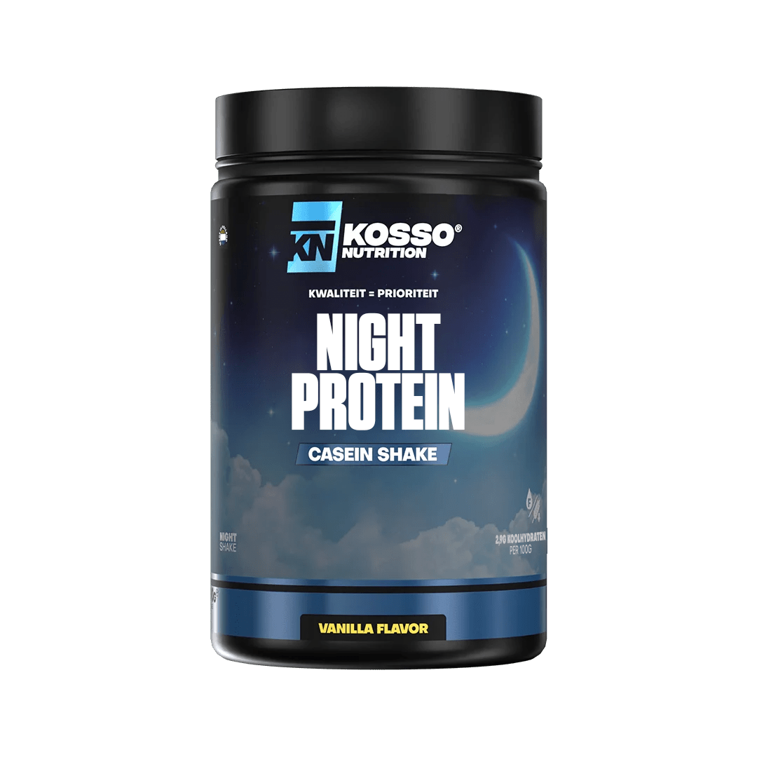 Night Protein - Kosso Nutrition | Kwaliteit = prioriteit