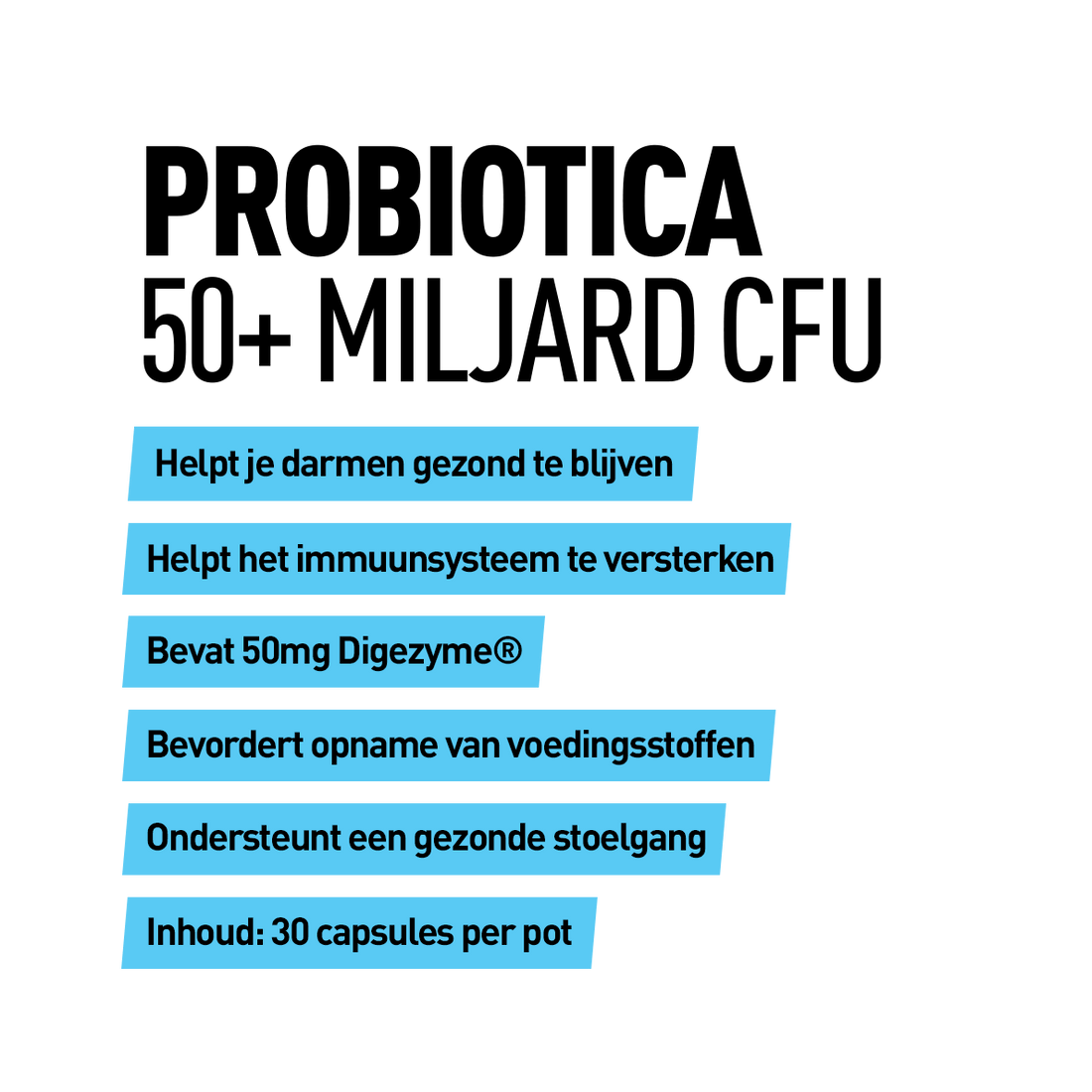 Probiotica - Kosso Nutrition | Kwaliteit = prioriteit