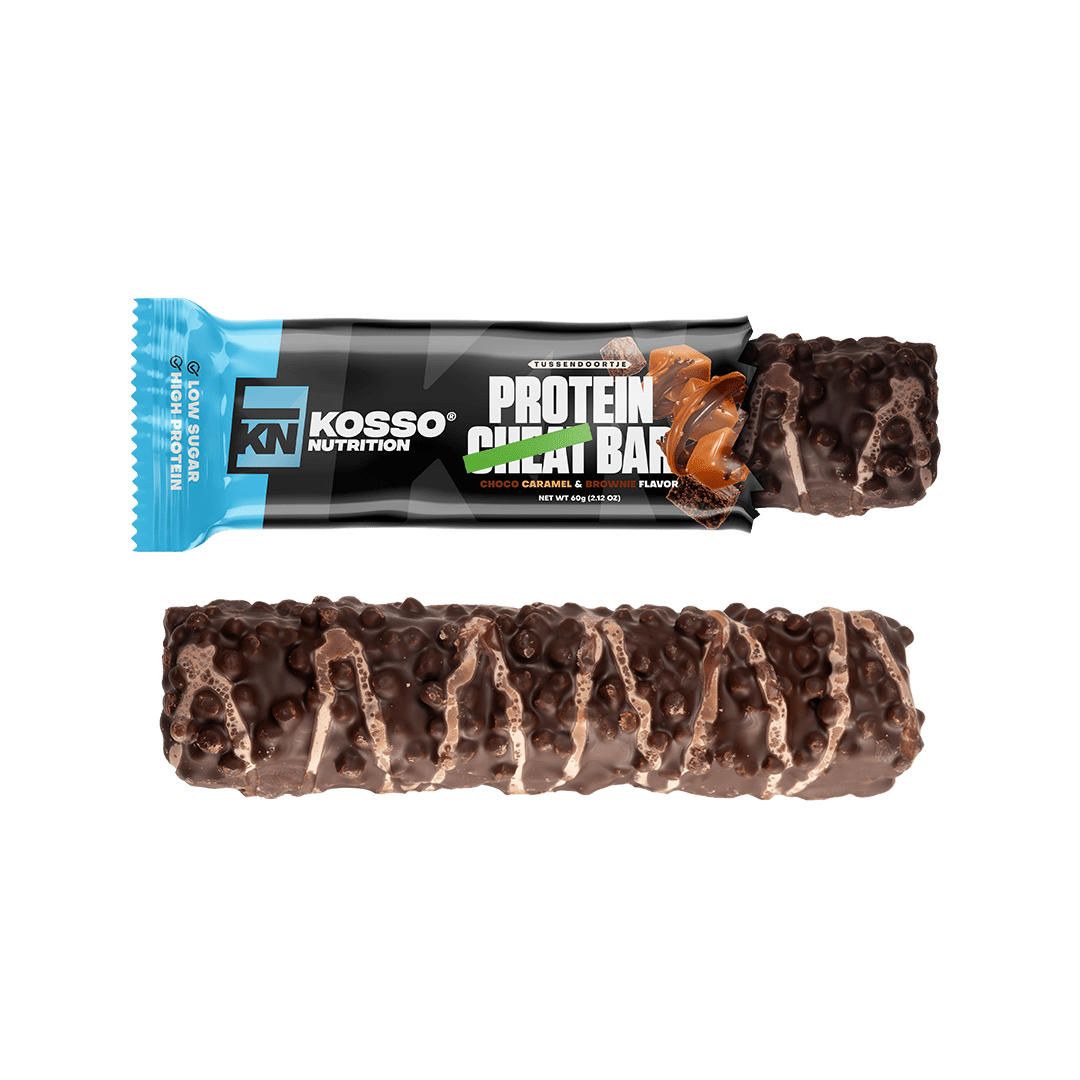 Protein Cheat Bar - Kosso Nutrition | Kwaliteit = prioriteit