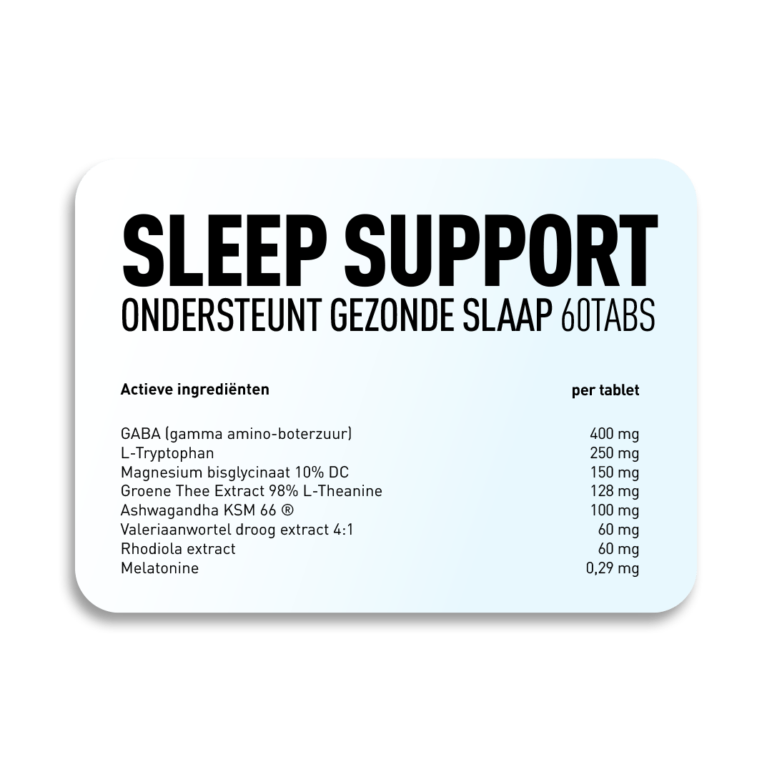 Sleep Support - Kosso Nutrition | Kwaliteit = prioriteit