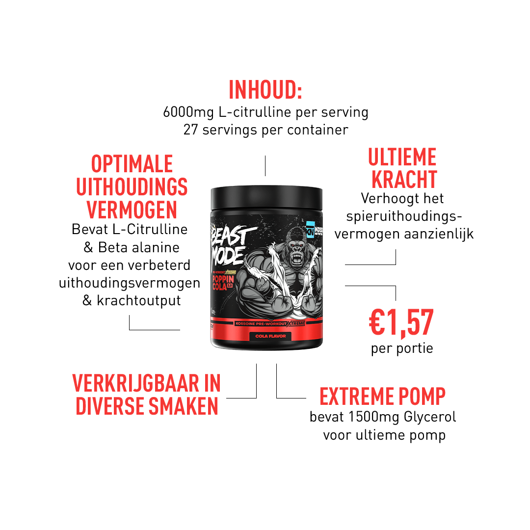 POPPIN COLA EXTREME PRE - WORKOUT - Kosso Nutrition