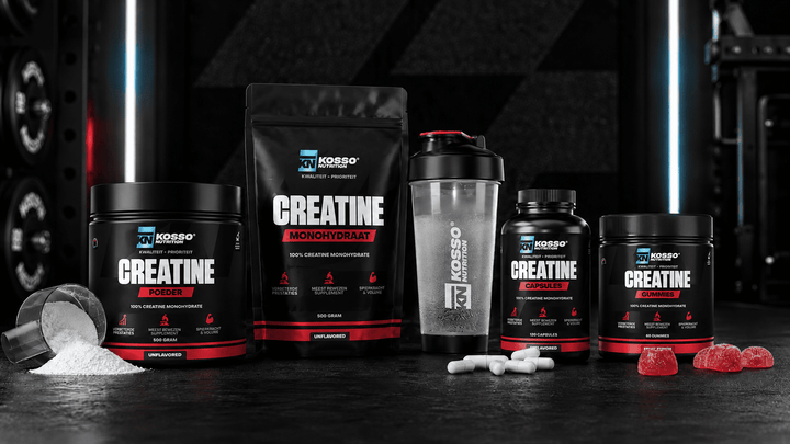 Verschillende soorten creatine vergelijken: hoe doe je dit? - Kosso Nutrition | Kwaliteit = prioriteit