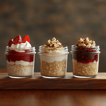 Hoe maak je (eiwitrijke) overnight oats? Onze beste recepten - Kosso Nutrition | Kwaliteit = prioriteit
