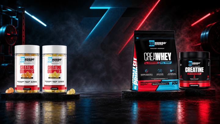 Wat is de beste creatine voor vrouwen? - Kosso Nutrition | Kwaliteit = prioriteit