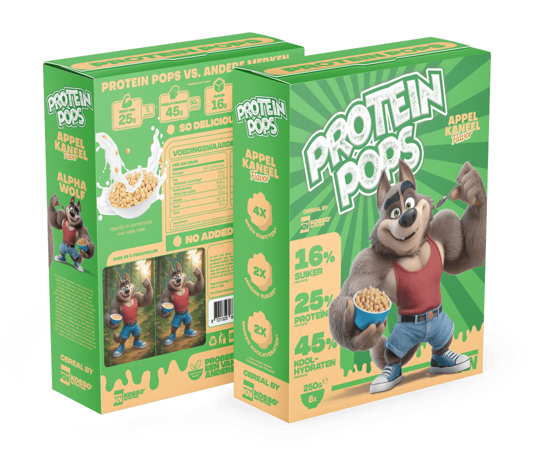 Protein Pops (protein cereal) - Kosso Nutrition | Kwaliteit = prioriteit