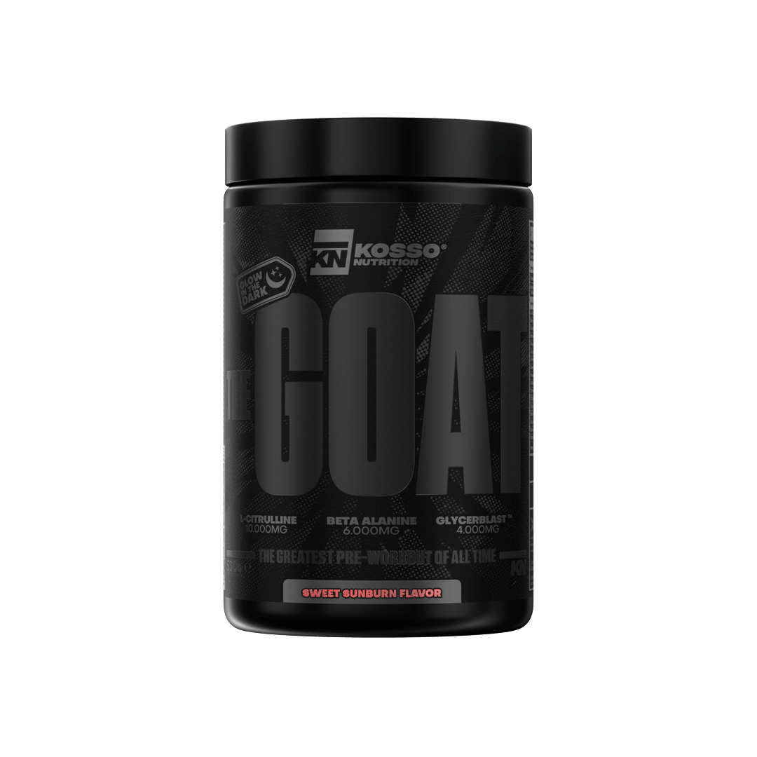 G.O.A.T. PRE - WORKOUT - Kosso Nutrition | Kwaliteit = prioriteit
