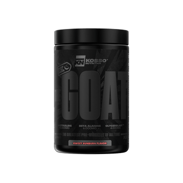 G.O.A.T. PRE - WORKOUT - Kosso Nutrition | Kwaliteit = prioriteit