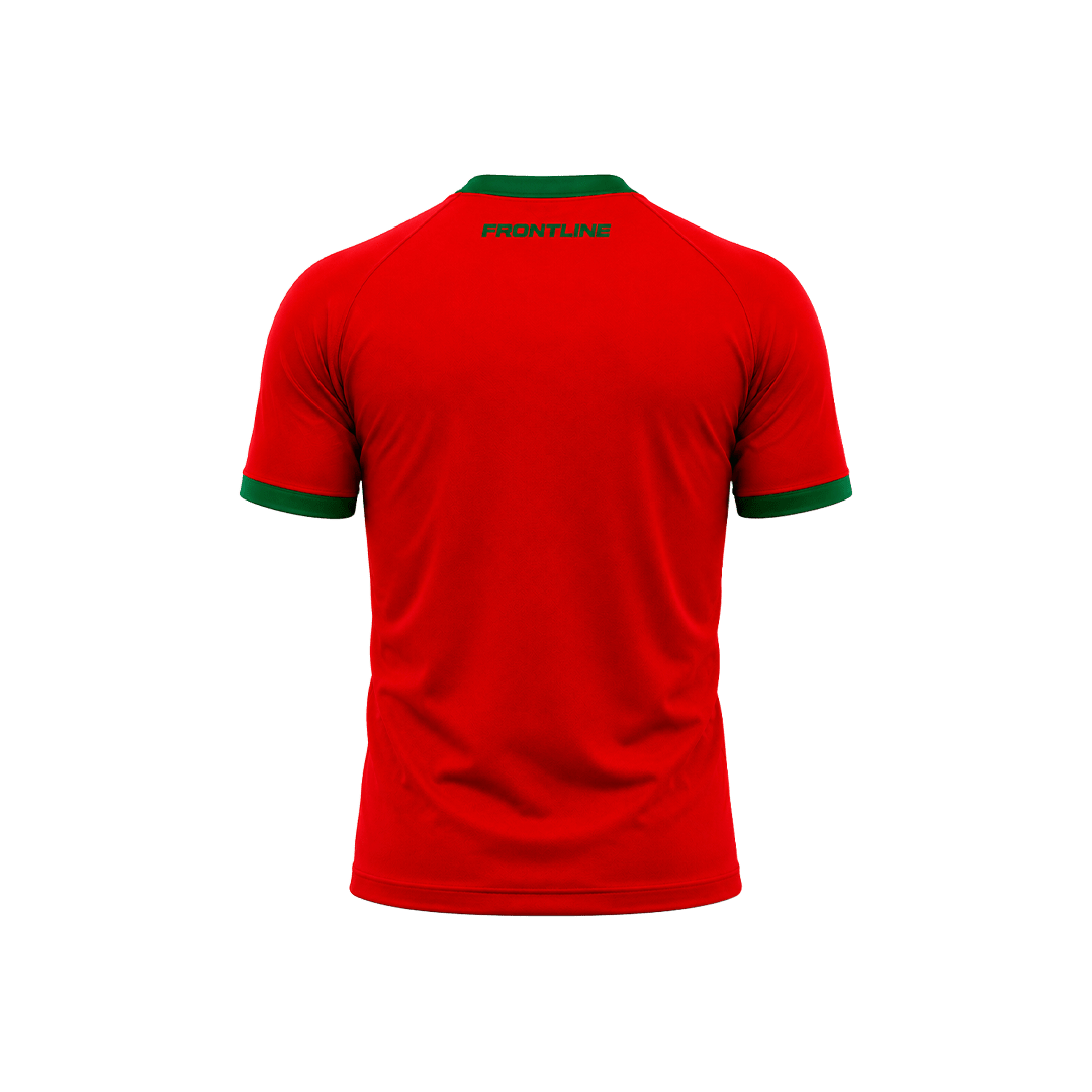 Maroc WK Shirt Rood - Kosso Nutrition | Kwaliteit = prioriteit