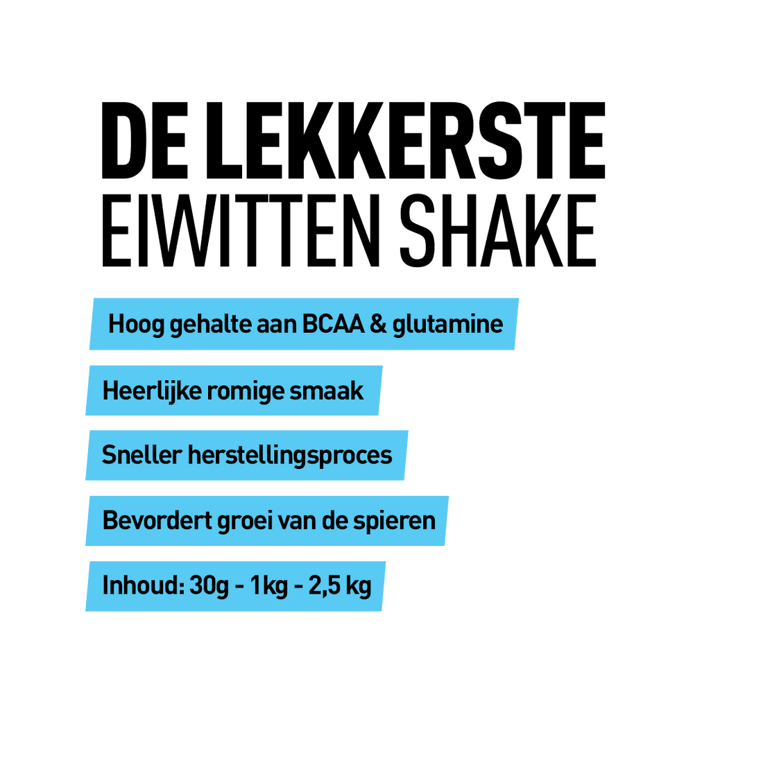 Eiwitten Max Sample Box - Kosso Nutrition | Kwaliteit = prioriteit