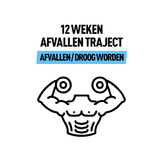 12 weken afvallen/droog worden traject