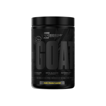 G.O.A.T. ULTIMATE PRE-WORKOUT - Kosso Nutrition | Kwaliteit = prioriteit