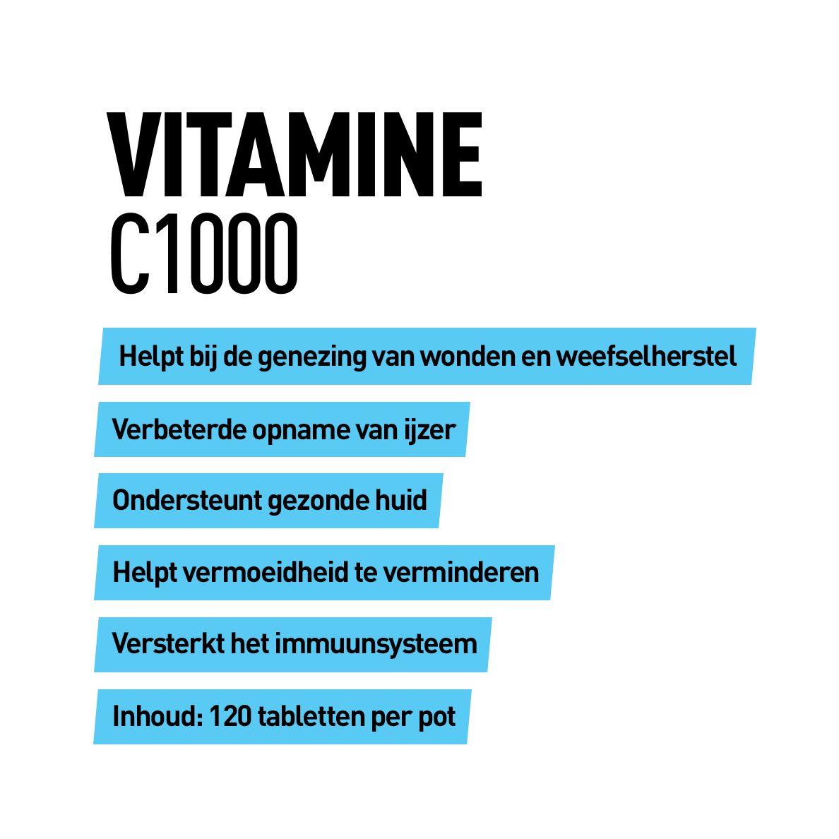 Vitamine C 1000 Mg - Kosso Nutrition | Kwaliteit = prioriteit