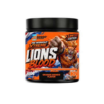 LION’S BLOOD EXTREME PRE-WORKOUT - Kosso Nutrition | Kwaliteit = prioriteit