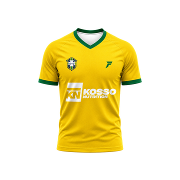 Brasil WK Shirt Geel