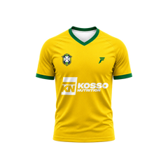 Brasil WK Shirt Geel
