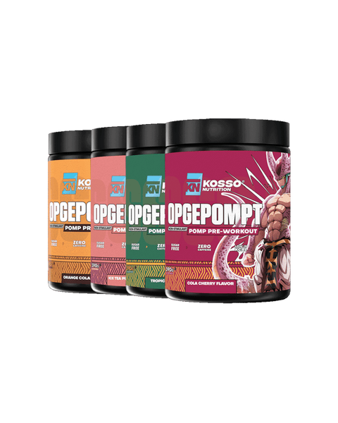 Pot Opgepompt, pre-workout zonder cafeïne