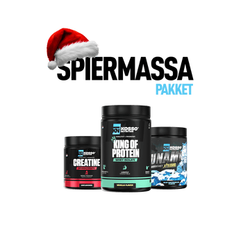 Spiermassa kerstpakket - Kosso Nutrition | Kwaliteit = prioriteit
