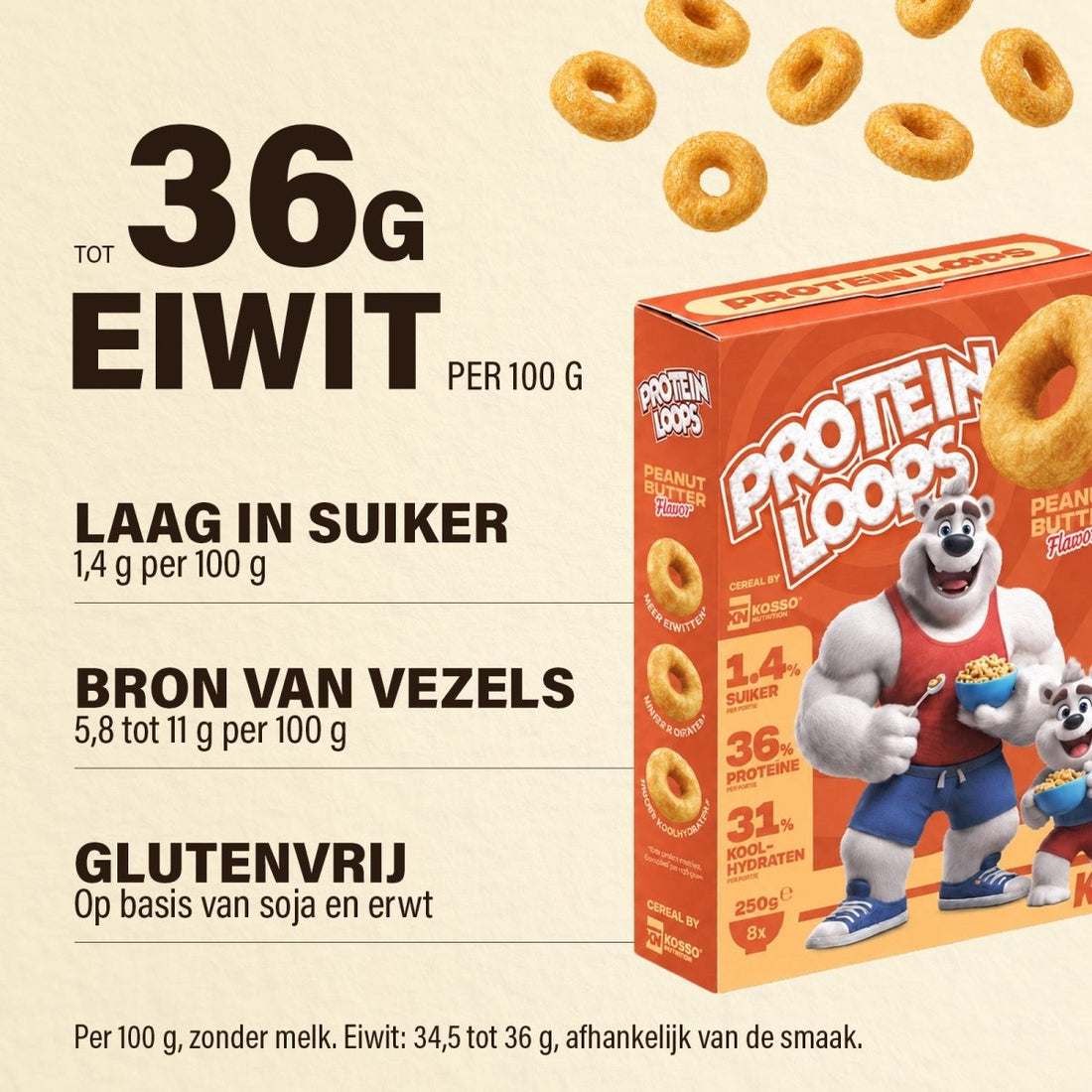Protein Loops - Kosso Nutrition | Kwaliteit = prioriteit