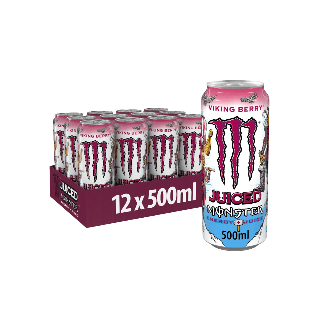 Monster Energy Juice Viking Berry - Kosso Nutrition | Kwaliteit = prioriteit