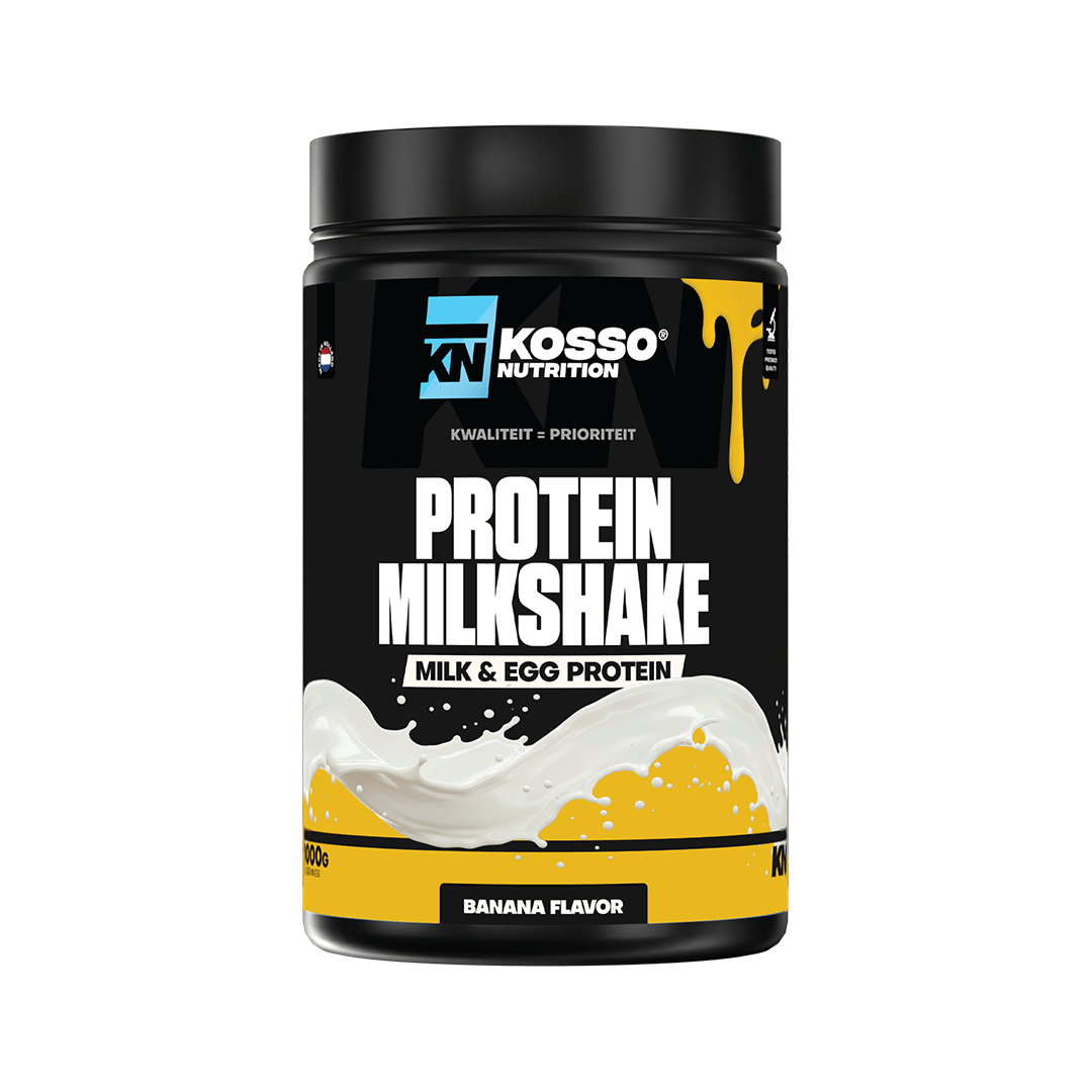 Protein Milkshake - Kosso Nutrition | Kwaliteit = prioriteit