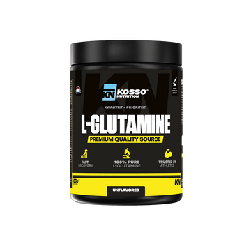 L - GLUTAMINE - Kosso Nutrition | Kwaliteit = prioriteit