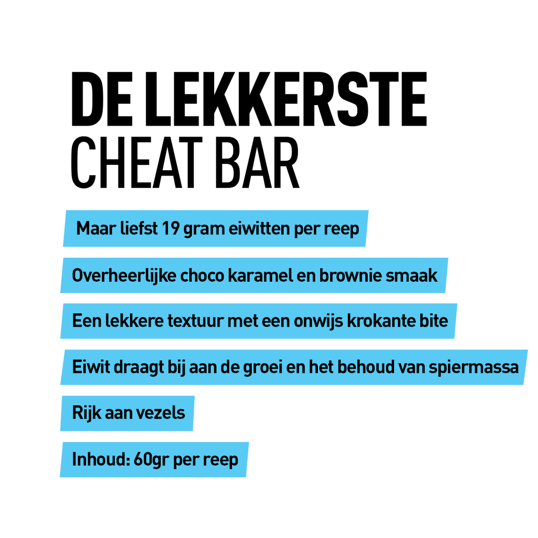 Protein Cheat Bar - Kosso Nutrition | Kwaliteit = prioriteit