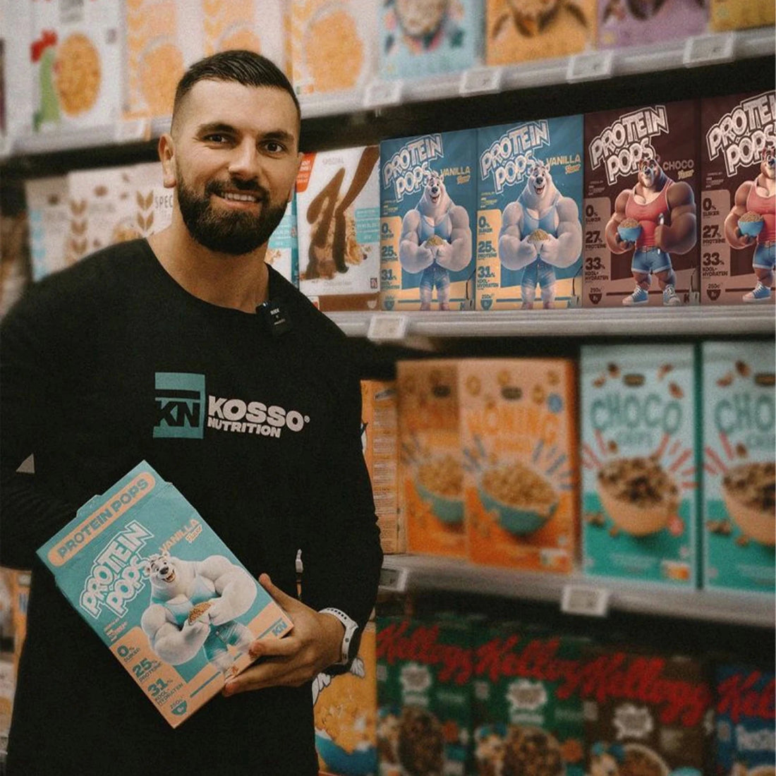 Protein Pops (protein cereal) - Kosso Nutrition | Kwaliteit = prioriteit