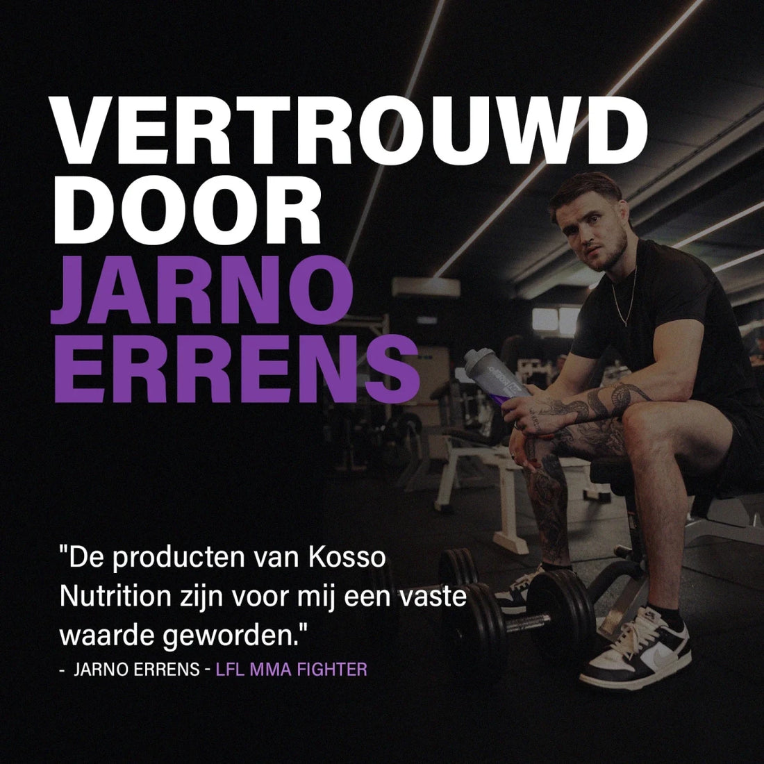 Samurai Extreme Pre-workout - Kosso Nutrition | Kwaliteit = prioriteit